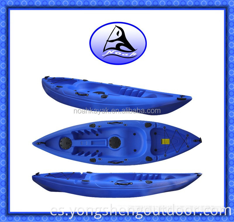 Siéntate en los kayaks de plástico superiores de buena calidad precio barato Lldpe